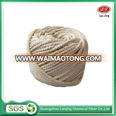 Hot selling low price 3- strand 100% cotton cotton ropes