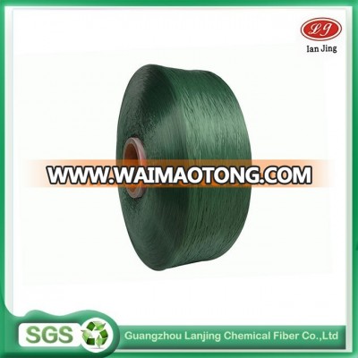 Factory massive production dark green pp yarn fdy 900D