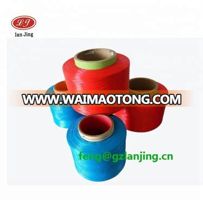 Hot selling 330d colored hollwed pp yarn for webbing